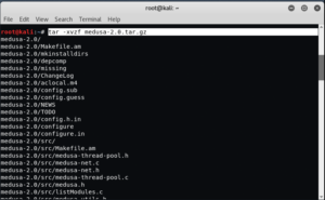 Kali linux medusa как пользоваться