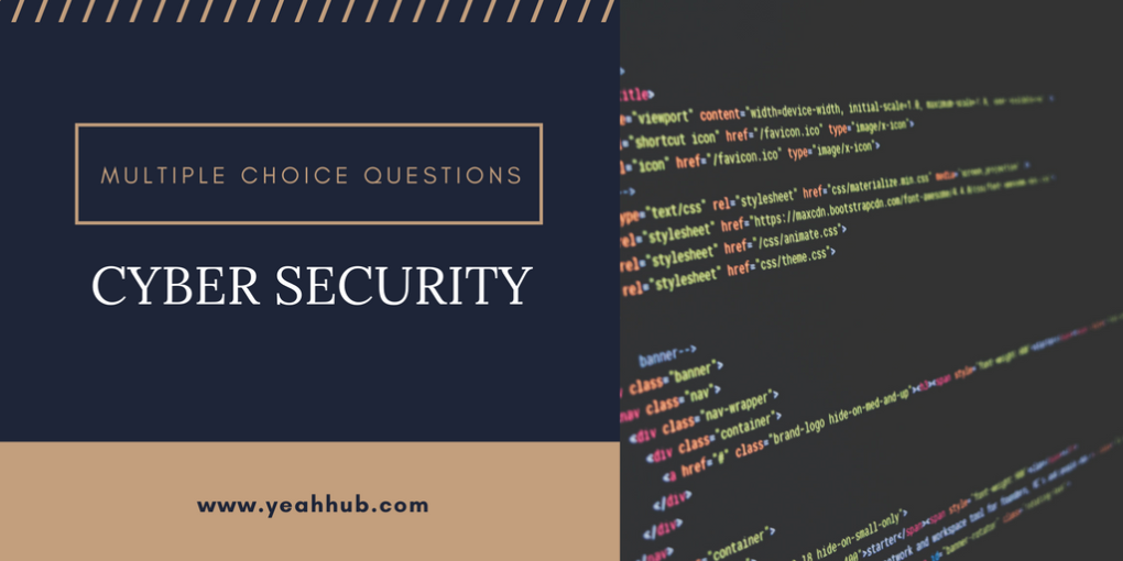 40 Cyber Security MCQ With Answers And Explanations - Yeah Hub